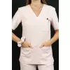 Bluzka medyczna SCRUBS MEDI TEDDY - TALLANTE POWDER ROSE